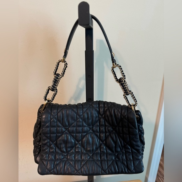 Dior Quilted Single Flap Shoulder Bag - Picture 1 of 16